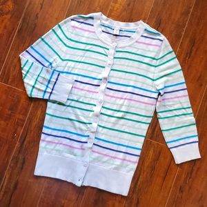 Nordstrom Halogen 3/4 Sleeve Cardigan